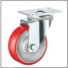 Medium Duty, Cast Iron Core Polyurethane