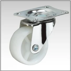 Light Duty, White Polypropylene