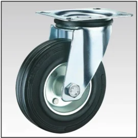 Medium Heavy Duty, Steel Core With Black Rubber